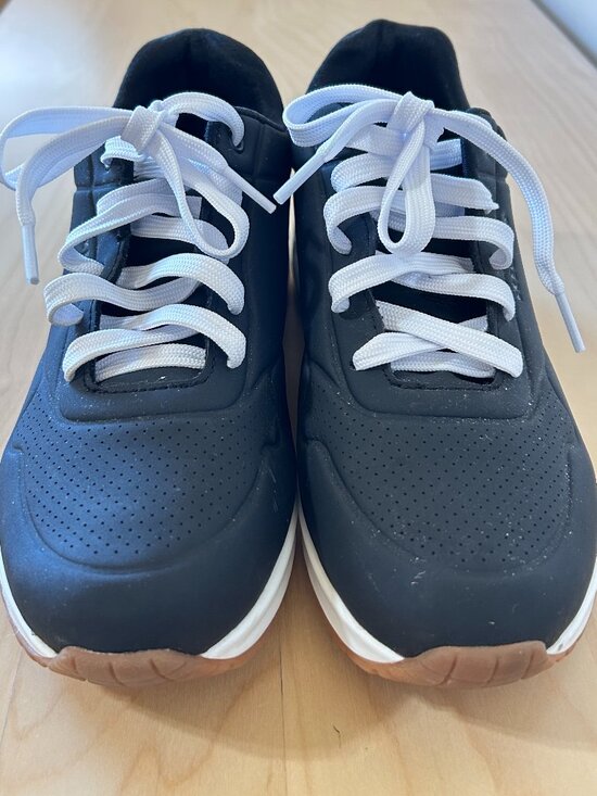 Skechers Shoes - Skechers Women's Uno - Stand On Air Sneaker Black Size 9